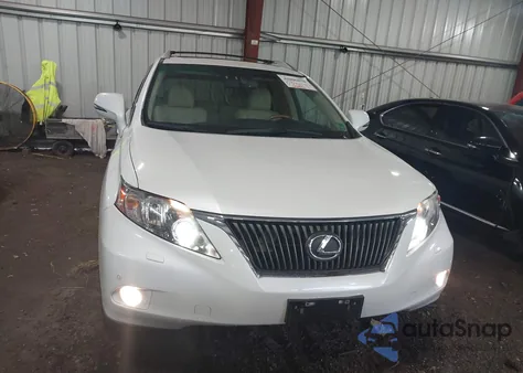 2010 Lexus Rx 350 from USA, damaged, VIN 2T2BK1BA6AC019587